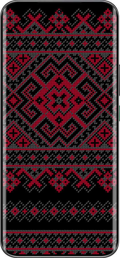 Силіконовий чехол Вишиванка 52 для Infinix Hot 60 Pro+ - 1763u-4125 изображение 