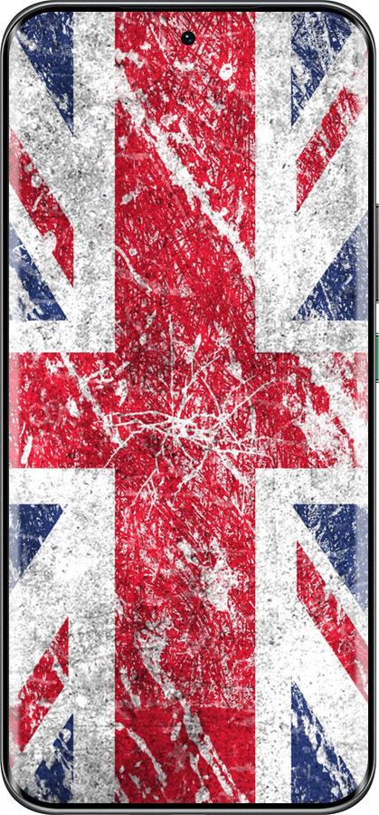 Силиконовый чехол Флаг Великобритании 1 для Infinix Hot 60 Pro+ - 386u-4125 изображение 