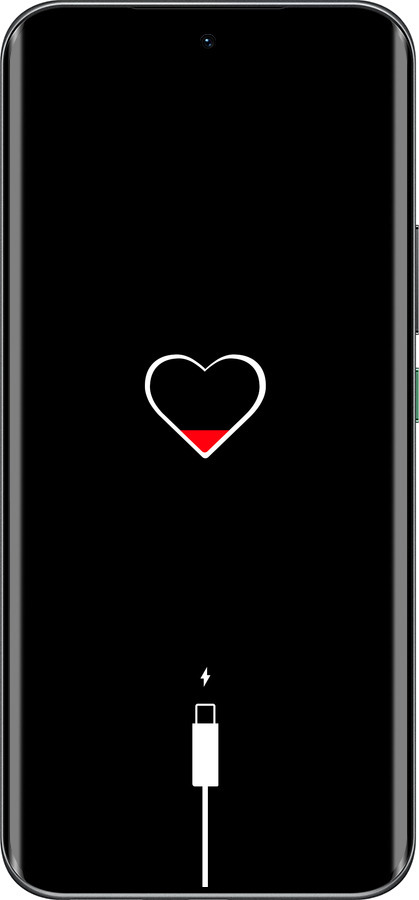 Силиконовый чехол Подзарядка сердца для Infinix Hot 60 Pro+ - 4274u-4125 изображение 