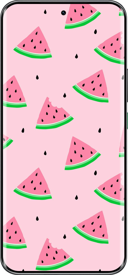 Силиконовый чехол Розовый арбуз для Infinix Hot 60 Pro+ - 4314u-4125 изображение 