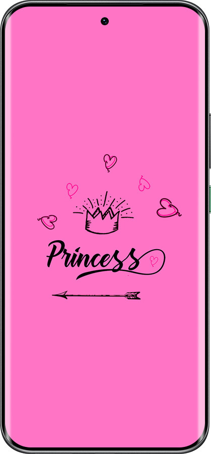 Силиконовый чехол Princess для Infinix Hot 60 Pro+ - 4361u-4125 изображение 