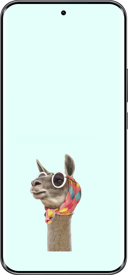 Силиконовый чехол Модная лама для Infinix Hot 60 Pro+ - 4479u-4125 изображение 