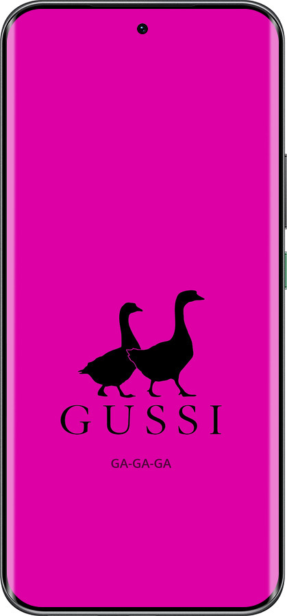 Силиконовый чехол Гуси для Infinix Hot 60 Pro+ - 4561u-4125 изображение 