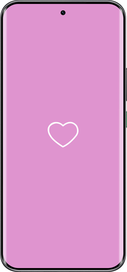 Силіконовий чехол Серце 2 для Infinix Hot 60 Pro+ - 4863u-4125 изображение 