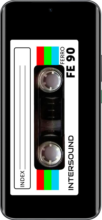 Силиконовый чехол Кассета с90 для Infinix Hot 60 Pro+ - 4894u-4125 изображение 