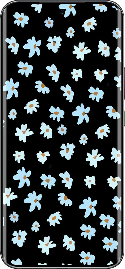 Силиконовый чехол Цветочный для Infinix Hot 60 Pro+ - 4900u-4125 изображение 