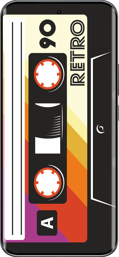 Силиконовый чехол Кассета с90 v4 для Infinix Hot 60 Pro+ - 5532u-4125 изображение 