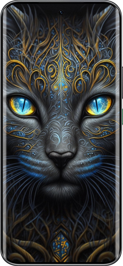 Силиконовый чехол Кошка для Infinix Hot 60 Pro+ - 5548u-4125 изображение 