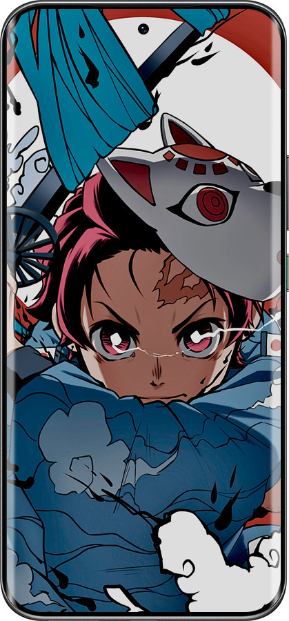 Силиконовый чехол Танджиро Камадо для Infinix Hot 60 Pro+ - 5574u-4125 изображение 