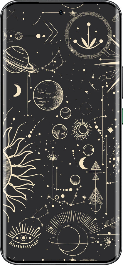 Силиконовый чехол Фаза луны для Infinix Hot 60 Pro+ - 5605u-4125 изображение 