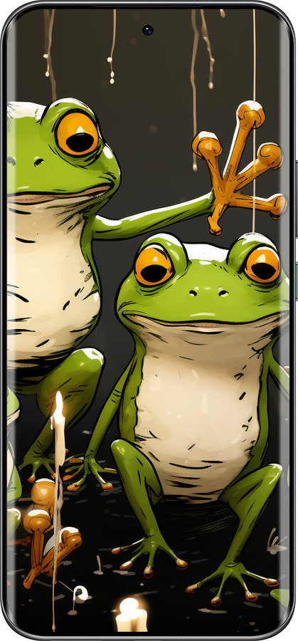 Силиконовый чехол Жабки 2 для Infinix Hot 60 Pro+ - 5657u-4125 изображение 