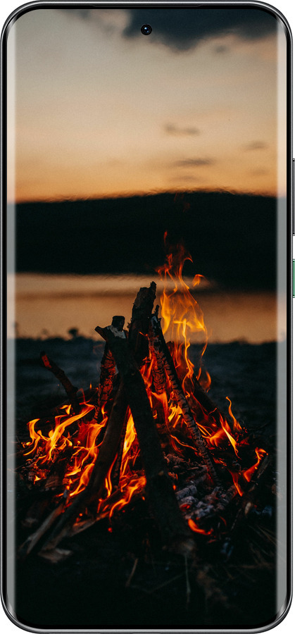 Силиконовый чехол Огонь для Infinix Hot 60 Pro+ - 6021u-4125 изображение 