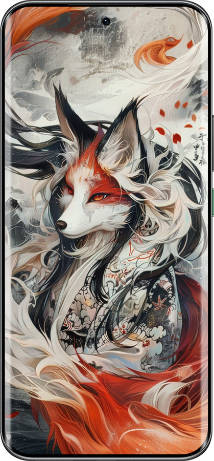 Силиконовый чехол Дух кицунэ' для Infinix Hot 60 Pro+ - 6107u-4125 изображение 