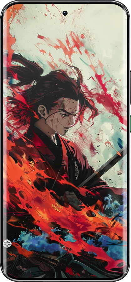 Силиконовый чехол Битва стихий для Infinix Hot 60 Pro+ - 6110u-4125 изображение 