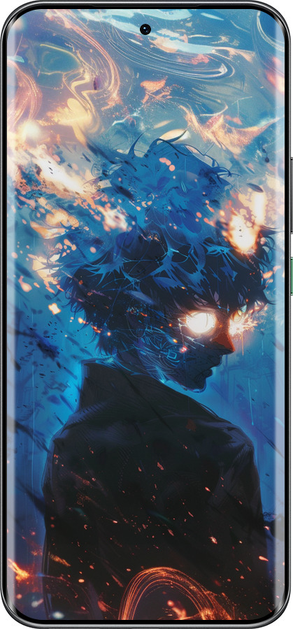 Силиконовый чехол Сатору Годжо для Infinix Hot 60 Pro+ - 6129u-4125 изображение 