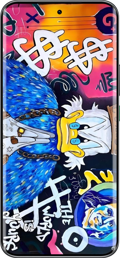 Силиконовый чехол Скрудж 2 для Infinix Hot 60 Pro+ - 6285u-4125 изображение 