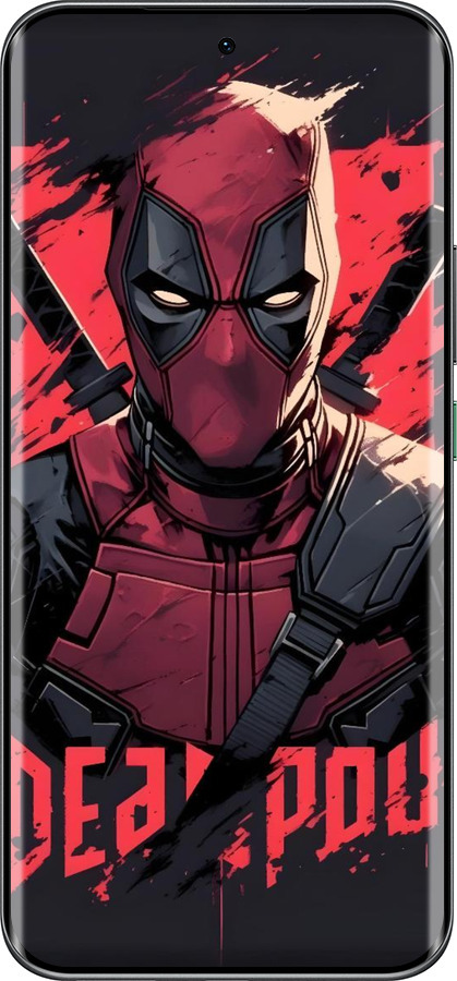 Силиконовый чехол Дедпул для Infinix Hot 60 Pro+ - 6293u-4125 изображение 