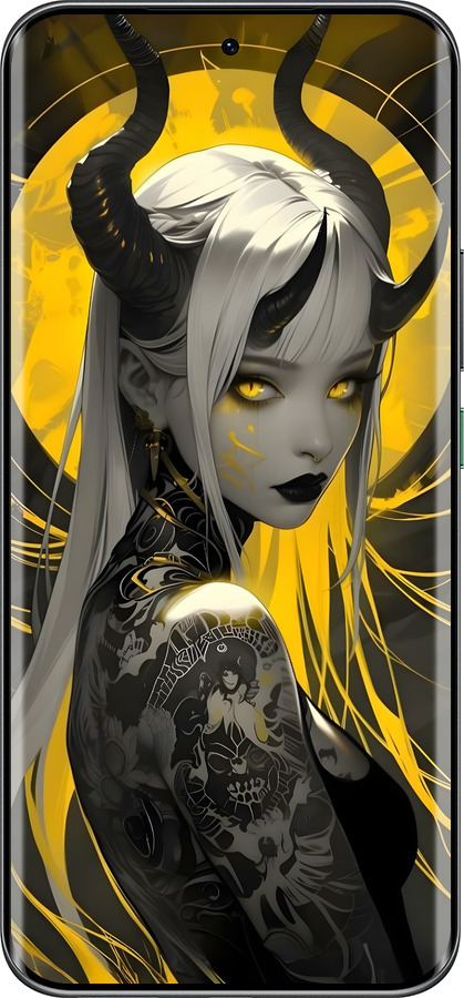 Силиконовый чехол Аниме демон 2 для Infinix Hot 60 Pro+ - 6309u-4125 изображение 