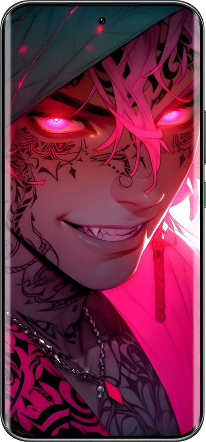 Силиконовый чехол Аниме демон 3 для Infinix Hot 60 Pro+ - 6313u-4125 изображение 