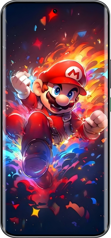 Силиконовый чехол Супер Марио для Infinix Hot 60 Pro+ - 6342u-4125 изображение 