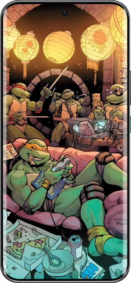 Силиконовый чехол Черепашки нинзя для Infinix Hot 60 Pro+ - 6346u-4125 изображение 
