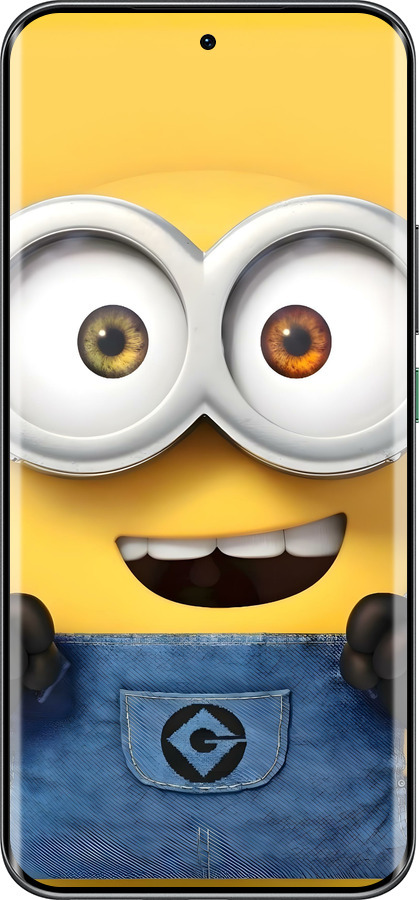 Силиконовый чехол Миньон для Infinix Hot 60 Pro+ - 6389u-4125 изображение 