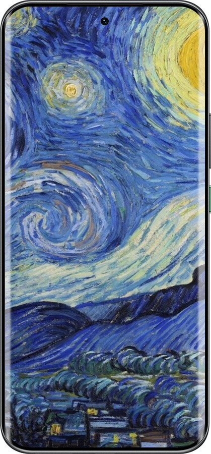 Силиконовый чехол «Звездная ночь» Винсента Ван Гога для Infinix Hot 60 Pro+ - 6433u-4125 изображение 