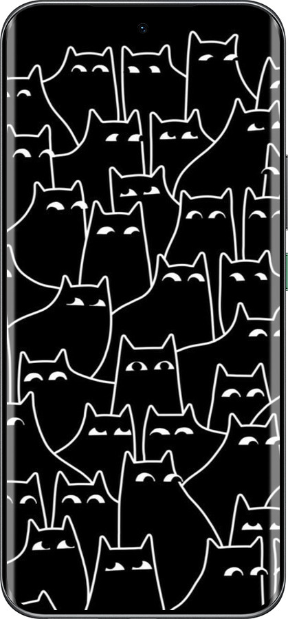 Силиконовый чехол С изображением кошек для Infinix Hot 60 Pro+ - 6470u-4125 изображение 