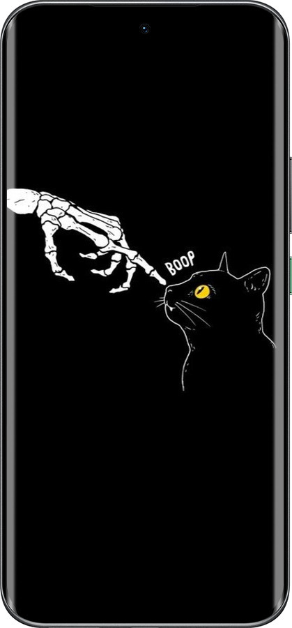 Силіконовий чехол Кішка для Infinix Hot 60 Pro+ - 6505u-4125 изображение 