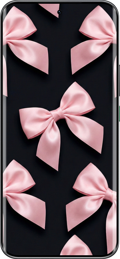 Силиконовый чехол Coquette Ribbons Dark Coquette для Infinix Hot 60 Pro+ - 6767u-4125 изображение 