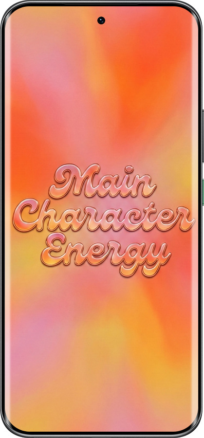 Силиконовый чехол Aura Gradient Main Character Energy Aesthetic Y2K для Infinix Hot 60 Pro+ - 6783u-4125 изображение 