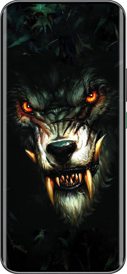 Силиконовый чехол Дьявольский волк для Infinix Hot 60 Pro+ - 833u-4125 изображение 