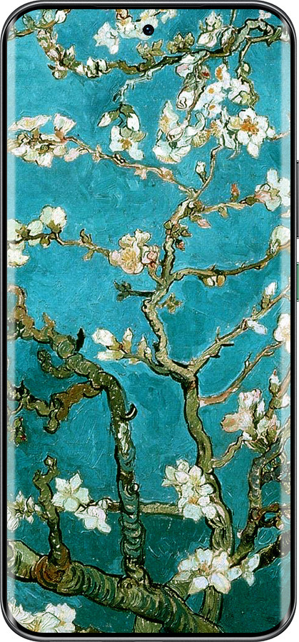 Силиконовый чехол Винсент Ван Гог. Сакура для Infinix Hot 60 Pro+ - 841u-4125 изображение 