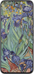 Силиконовый чехол Винсент Ван Гог. Ирисы для Infinix Hot 60 Pro - 161u-4126 изображение 