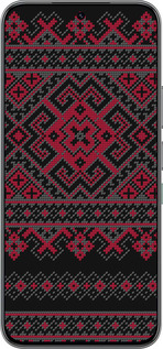 Силіконовий чехол Вишиванка 52 для Infinix Hot 60 Pro - 1763u-4126 изображение 