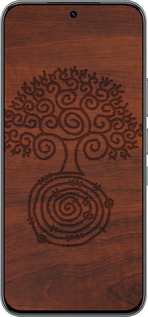 Силиконовый чехол Узор дерева для Infinix Hot 60 Pro - 4119u-4126 изображение 