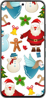 Силиконовый чехол Новогодний 1 для Infinix Hot 60 Pro - 4614u-4126 изображение 