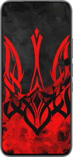 Силиконовый чехол Герб Украины v2 для Infinix Hot 60 Pro - 5312u-4126 изображение 