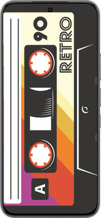 Силиконовый чехол Кассета с90 v4 для Infinix Hot 60 Pro - 5532u-4126 изображение 