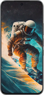 Силиконовый чехол Сноубордист для Infinix Hot 60 Pro - 5604u-4126 изображение 