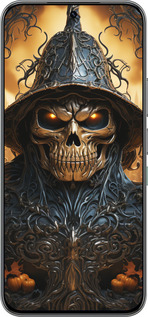 Силиконовый чехол Череп 2 для Infinix Hot 60 Pro - 5652u-4126 изображение 