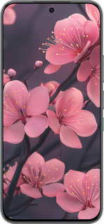 Силиконовый чехол Пурпурная сакура для Infinix Hot 60 Pro - 6075u-4126 изображение 