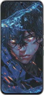 Силиконовый чехол Satoru Gojou для Infinix Hot 60 Pro - 6128u-4126 изображение 