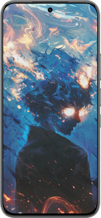 Силиконовый чехол Сатору Годжо для Infinix Hot 60 Pro - 6129u-4126 изображение 