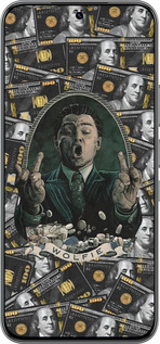 Силиконовый чехол Волк с валл стрит для Infinix Hot 60 Pro - 6287u-4126 изображение 