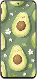 Силиконовый чехол Авокадо для Infinix Hot 60 Pro - 6380u-4126 изображение 