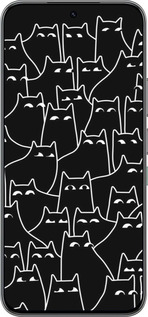 Силиконовый чехол С изображением кошек для Infinix Hot 60 Pro - 6470u-4126 изображение 