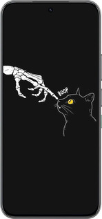 Силиконовый чехол Кошка для Infinix Hot 60 Pro - 6505u-4126 изображение 