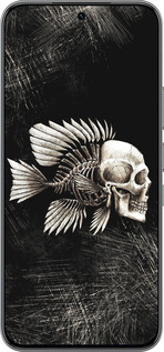 Силиконовый чехол Рыбо-человек для Infinix Hot 60 Pro - 683u-4126 изображение 