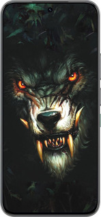 Силиконовый чехол Дьявольский волк для Infinix Hot 60 Pro - 833u-4126 изображение 